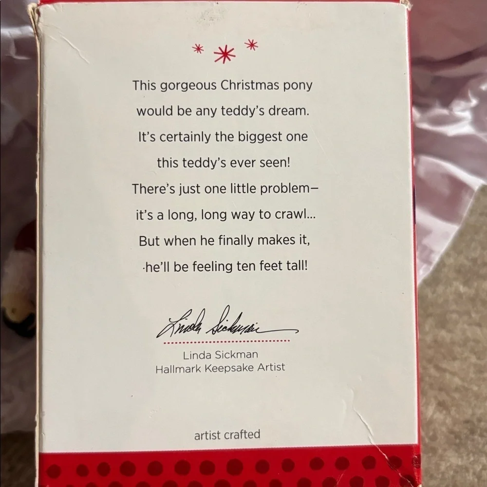 2013 Hallmark Keepsake Pony for Christmas Ornament #16